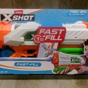 Zuru X-Shot Skins Fast-Fill Medium Water Blaster, fills with water in just 1 sec